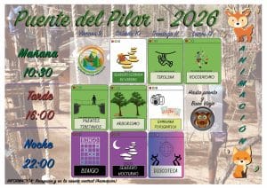ACTIVIDADES CAZORLA PUENTE OCTUBRE 2026